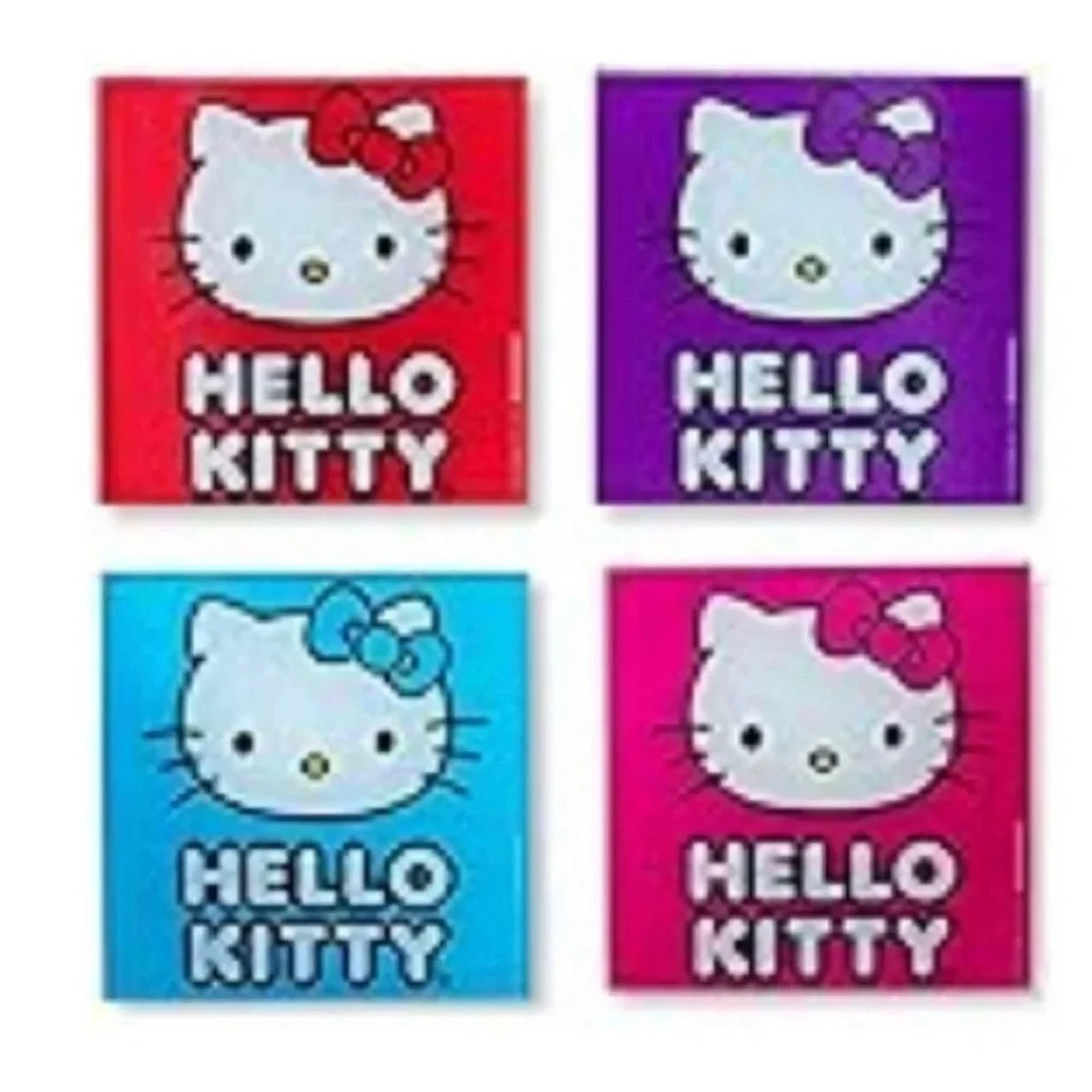 Hello Kitty Glass Coasters Set of 4.